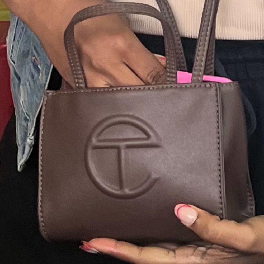 TELFAR SHOPPING BAG SMALL CHOCOLATE- SOLD OUT ONLINE